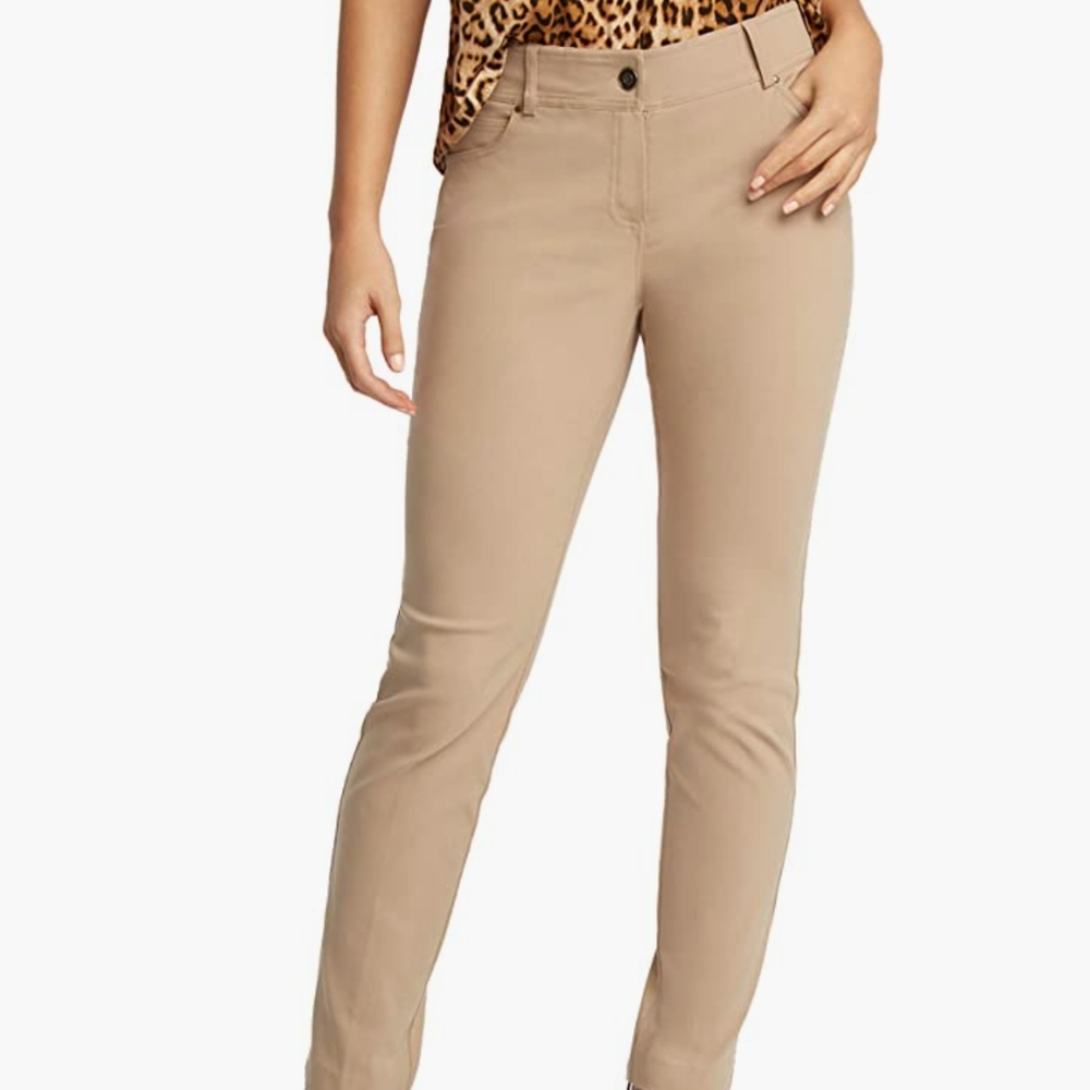 89th and Madison skinny jeans khaki sz 16